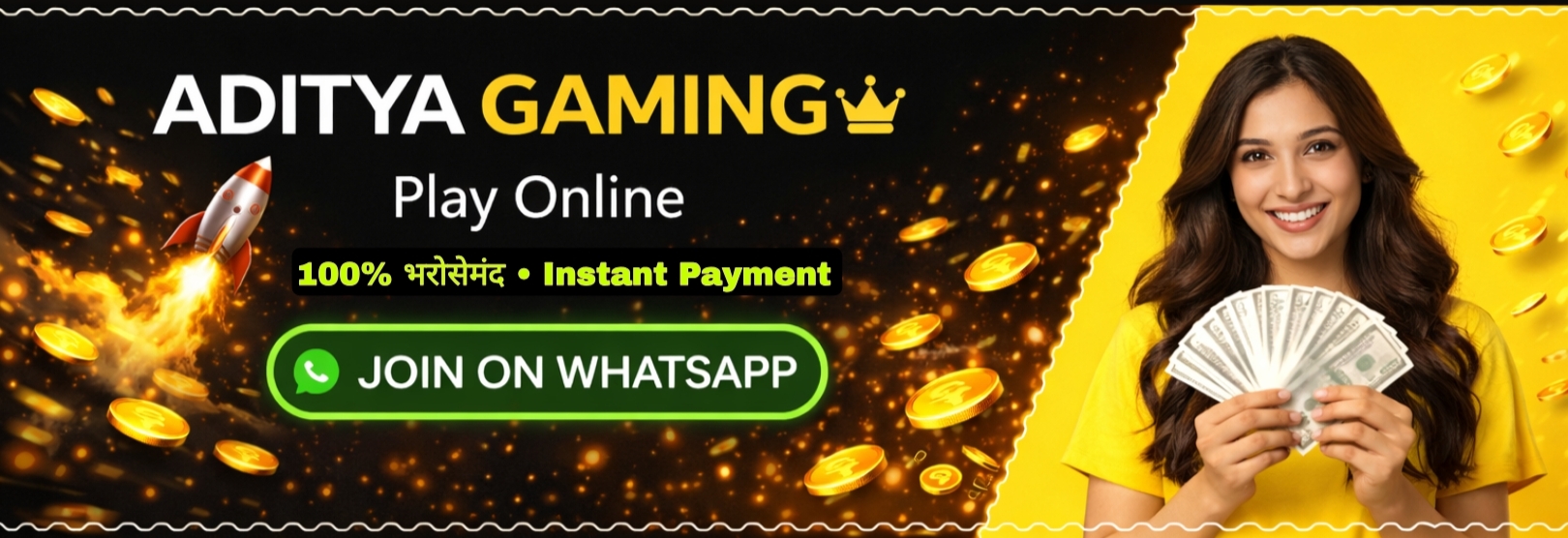 Aditya Gaming Banner